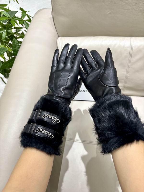 Chanel Gloves M L 083048